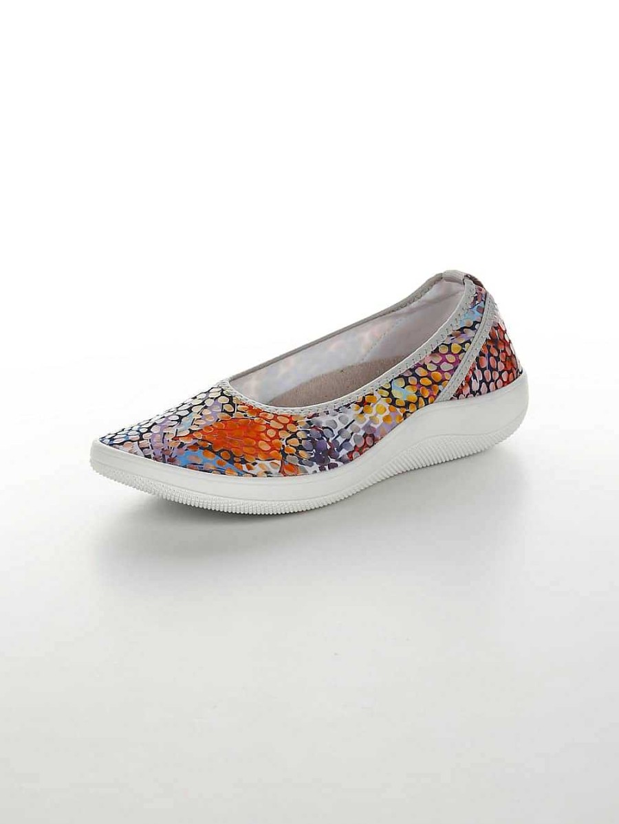 Women'S Shoes Vamos | Ballerina Shoes With A Beautiful Print