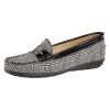 Women'S Shoes Vamos | Moccasins In Glen Check Look