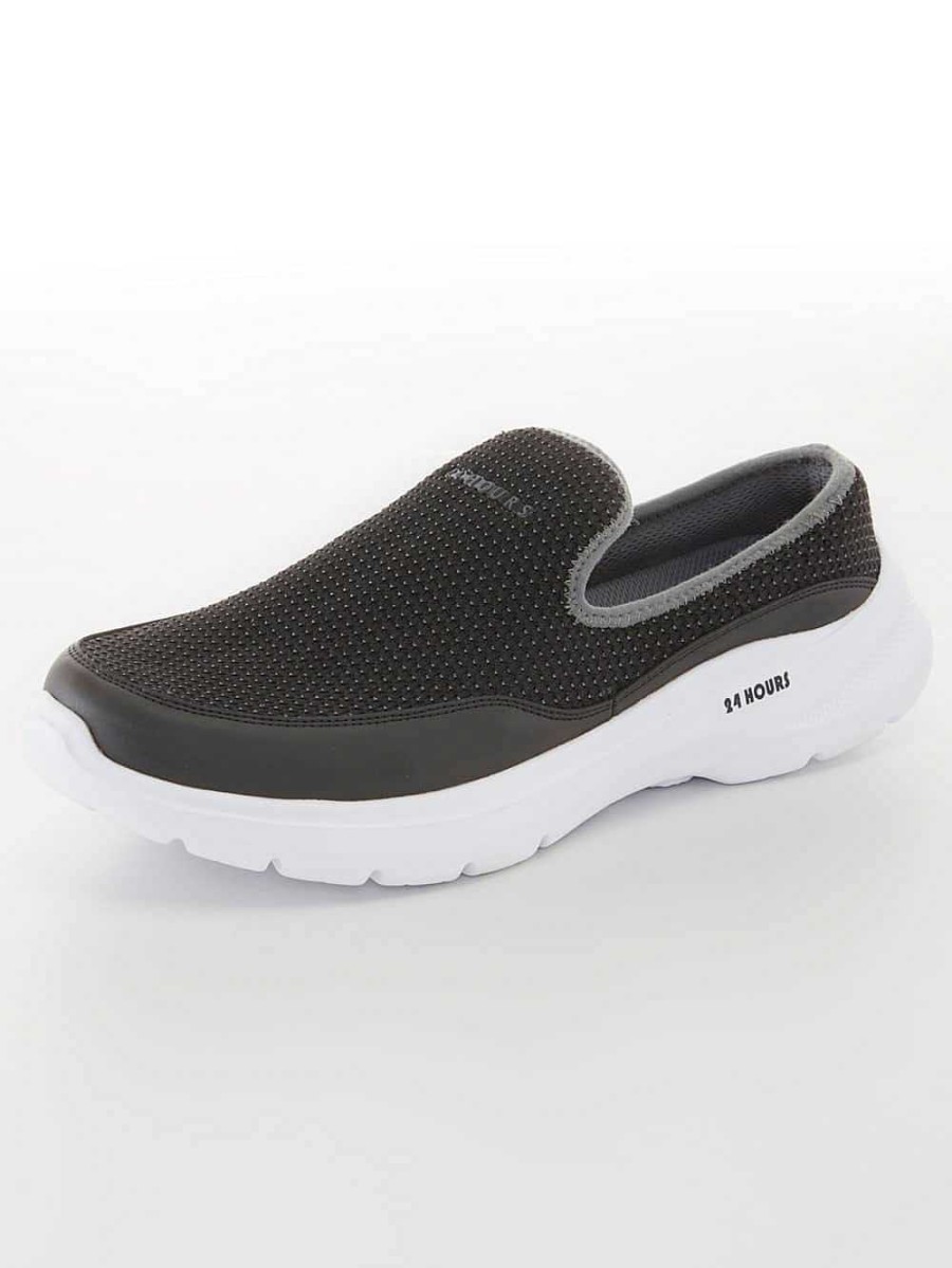 Men'S Shoes Vamos | Mesh-Look Slippers