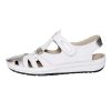 Women'S Shoes Vamos | Velcro Slippers In A Two-Tone Look