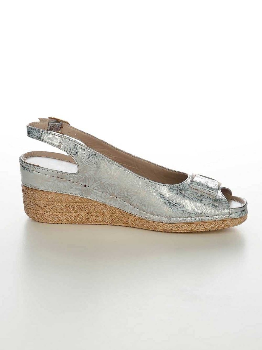 Women'S Shoes Vamos | Sling In A Shimmering Look