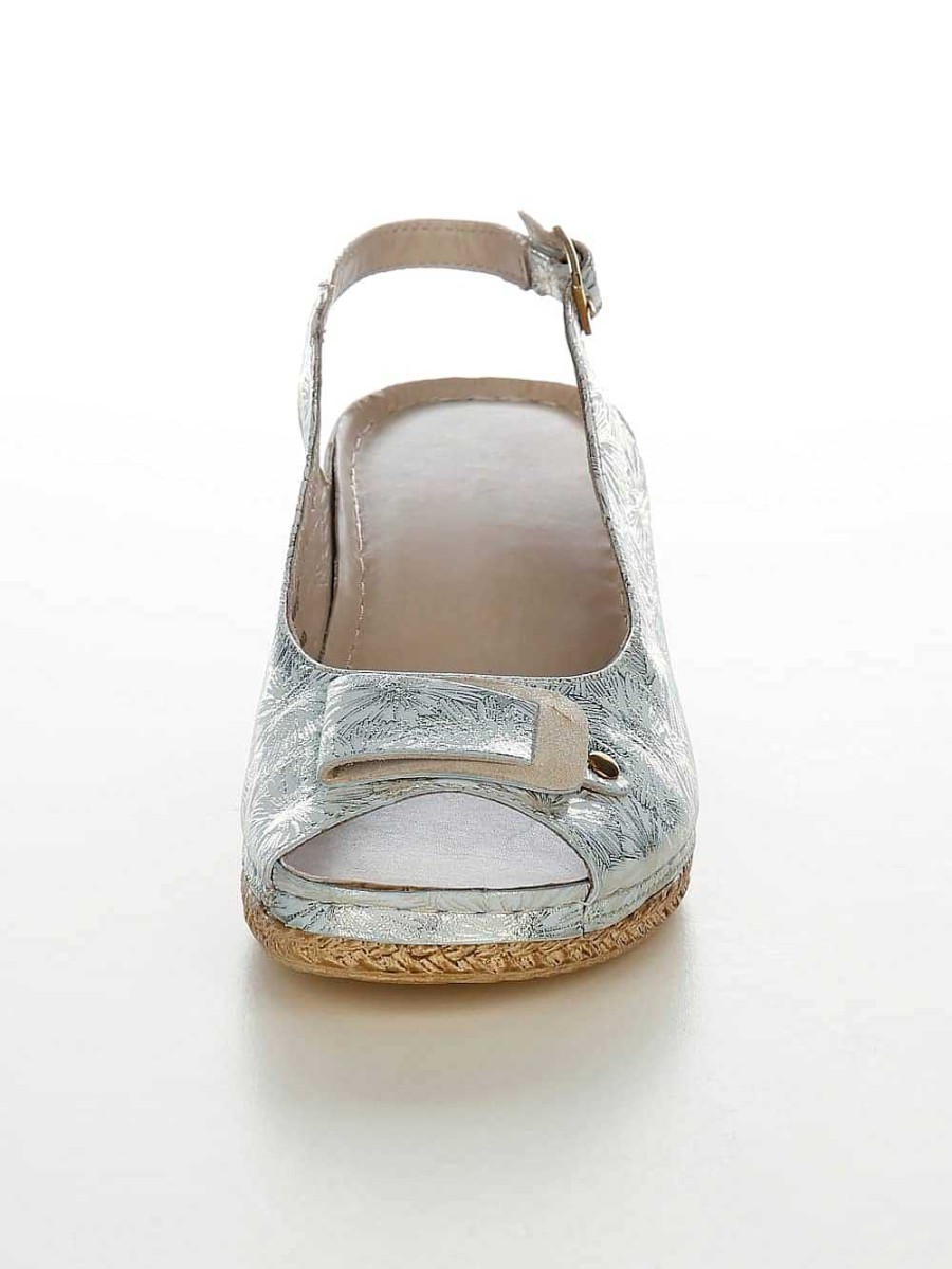 Women'S Shoes Vamos | Sling In A Shimmering Look