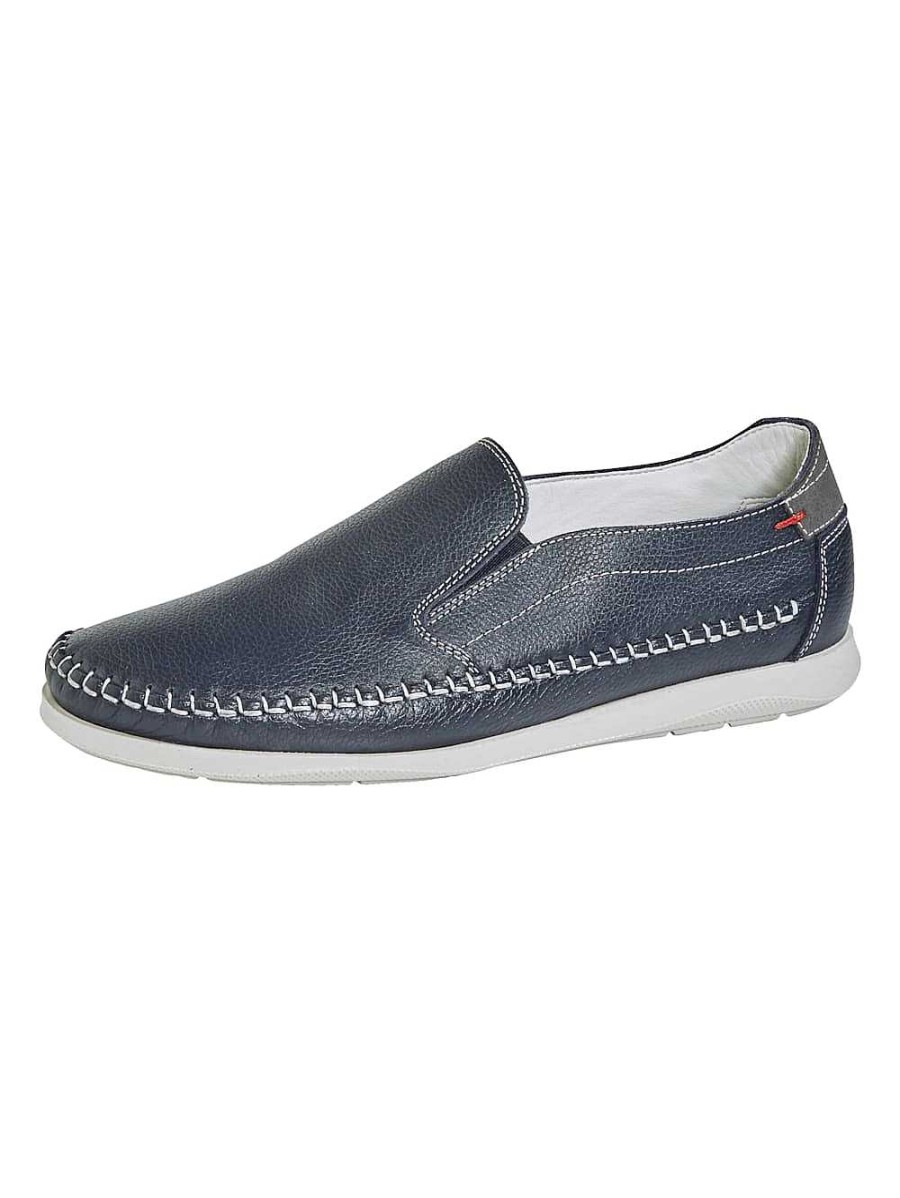 Men'S Shoes Vamos | Slippers With Decorative Stitching