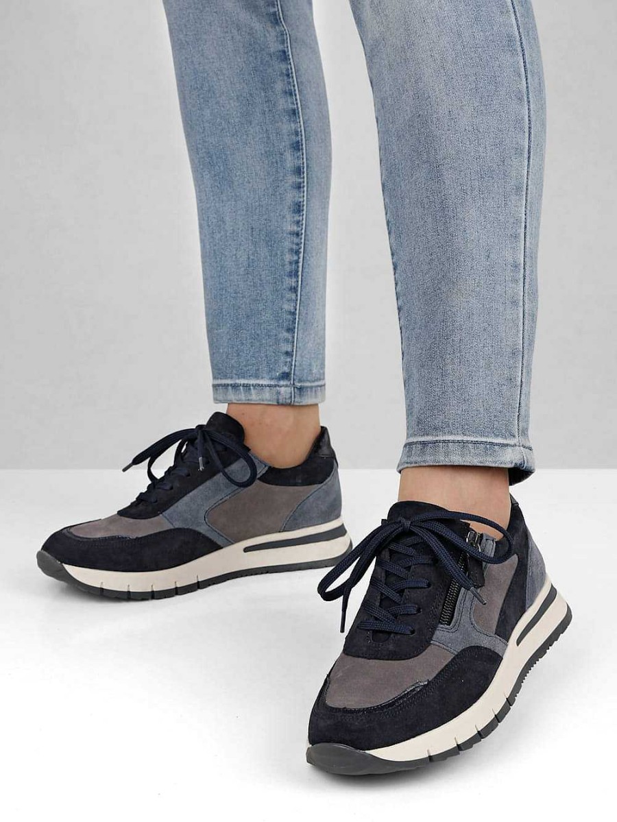 Women'S Shoes Vamos | Lace-Up Shoe With Side Zip