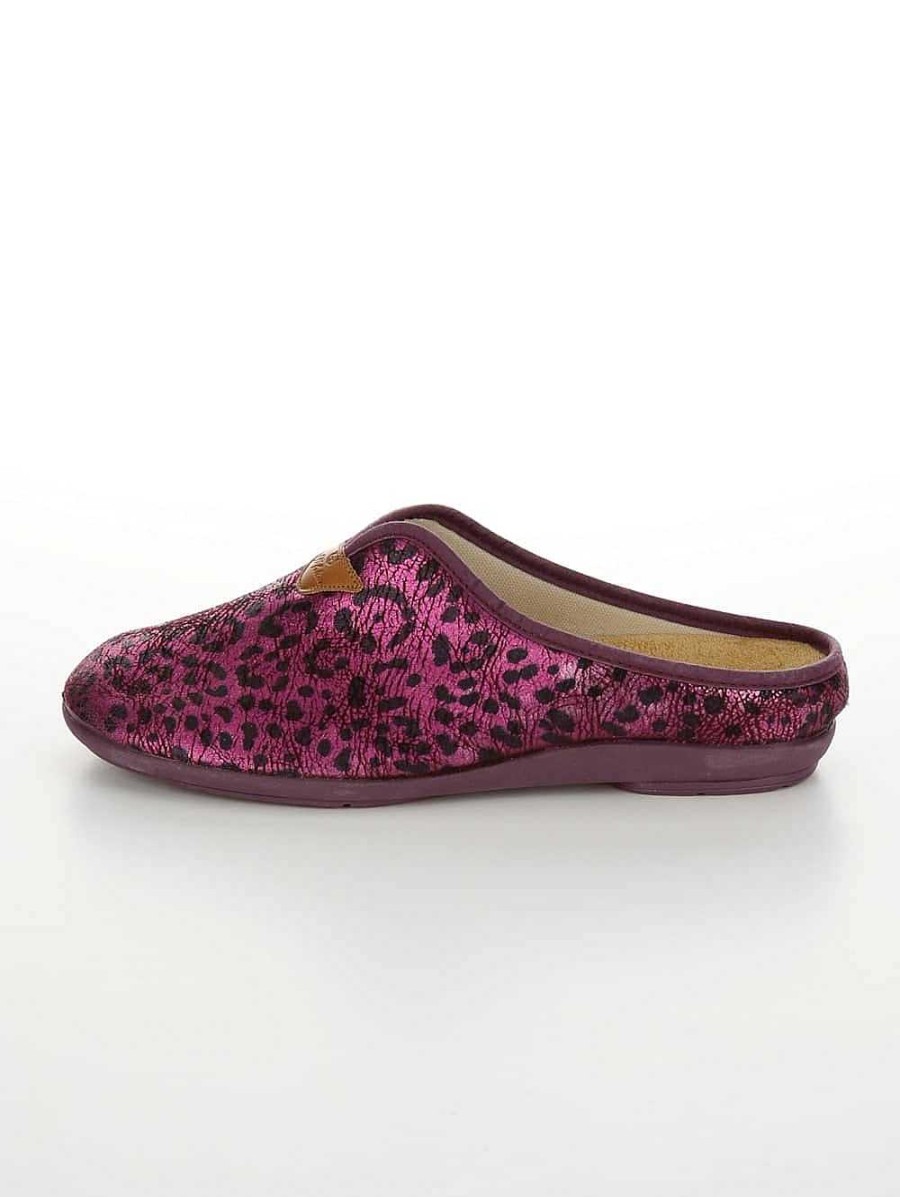 Women'S Shoes Vamos | Mules Made Of Stretchy Textile Material