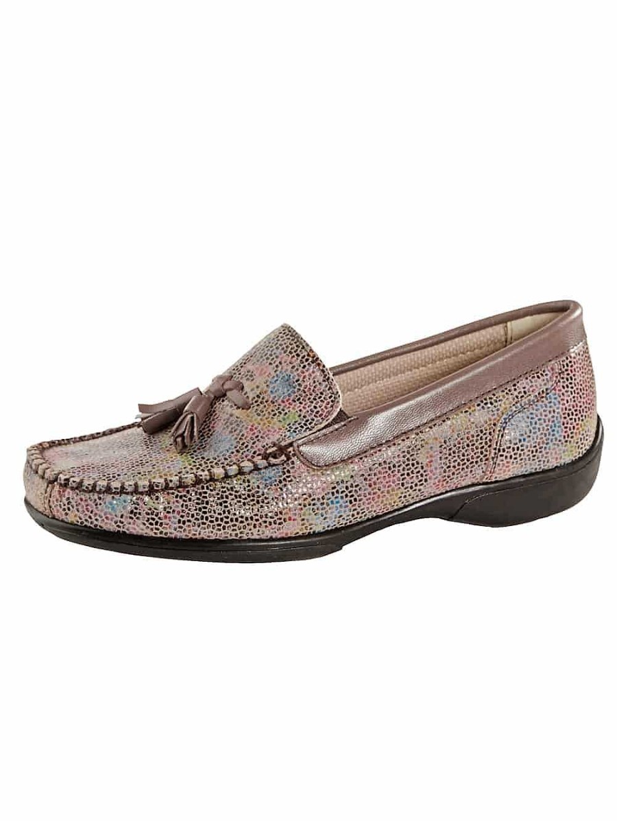 Women'S Shoes Vamos | Moccasin With Typical Moccasin Stitching