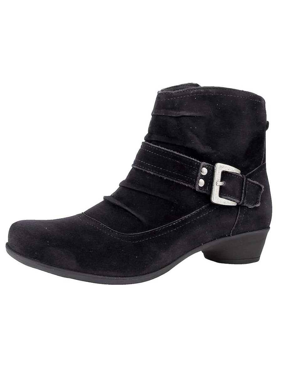 Women'S Shoes Vamos | Ankle Boots With A Fashionable Decorative Buckle