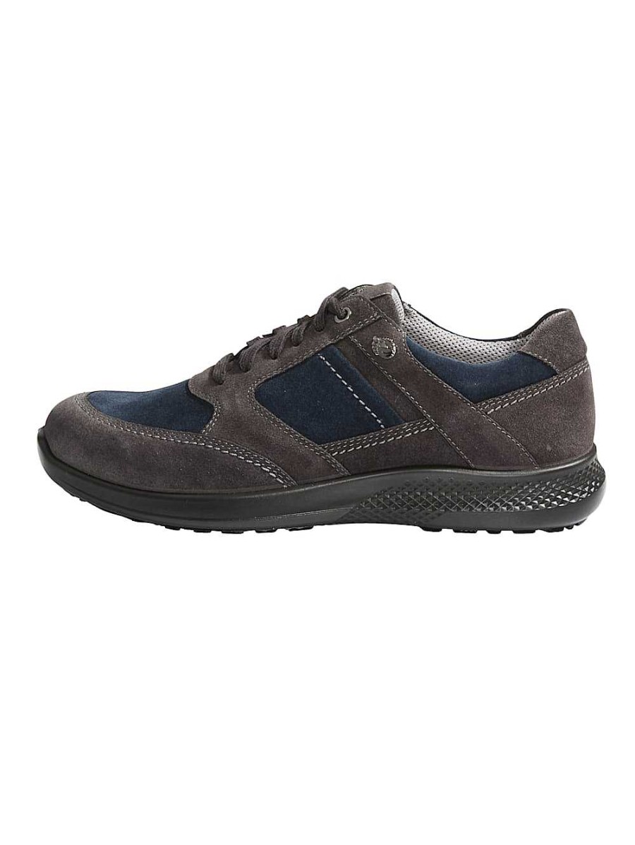 Men'S Shoes Vamos | Lace-Up Shoe With Contrasting Stitching.