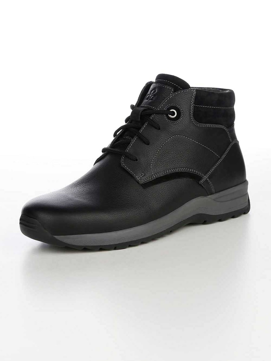 Men'S Shoes Vamos | Lace-Up Ankle Boots Made Of Robust Leather