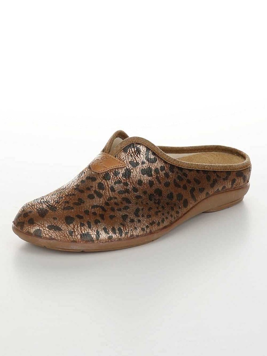 Women'S Shoes Vamos | Mules Made Of Stretchy Textile Material