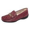 Women'S Shoes Vamos | Moccasin With A Beautiful Decorative Chain