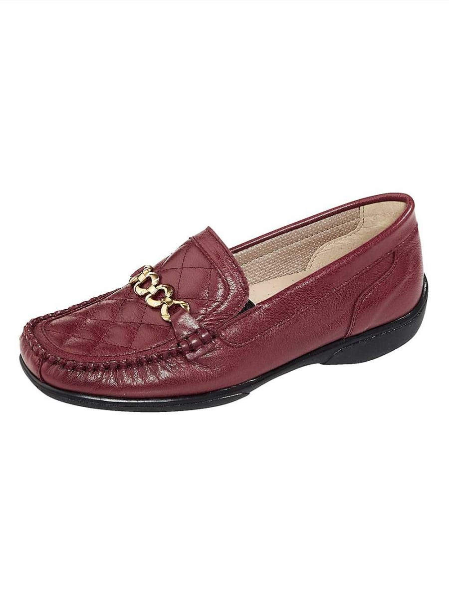 Women'S Shoes Vamos | Moccasin With A Beautiful Decorative Chain