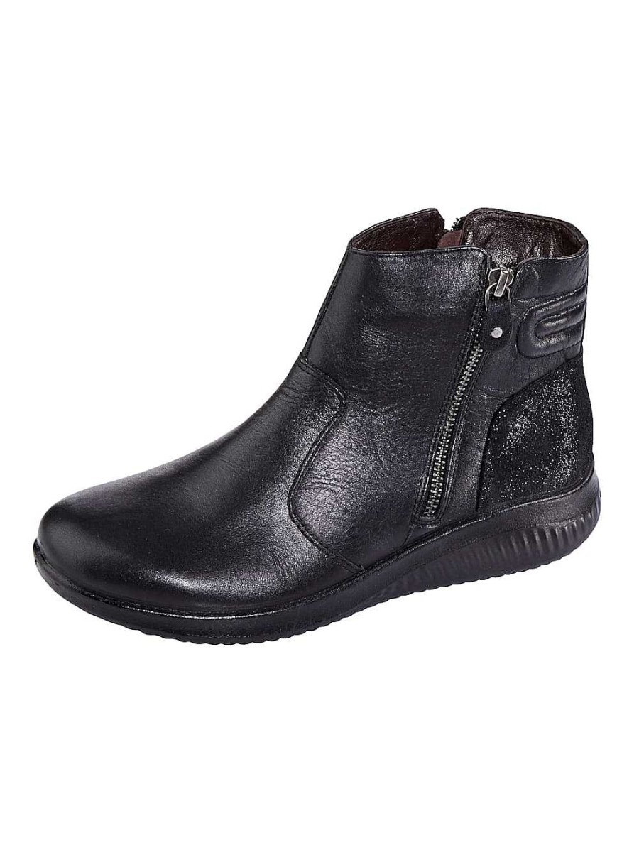 Women'S Shoes Vamos | Ankle Boots With Lambskin Lining