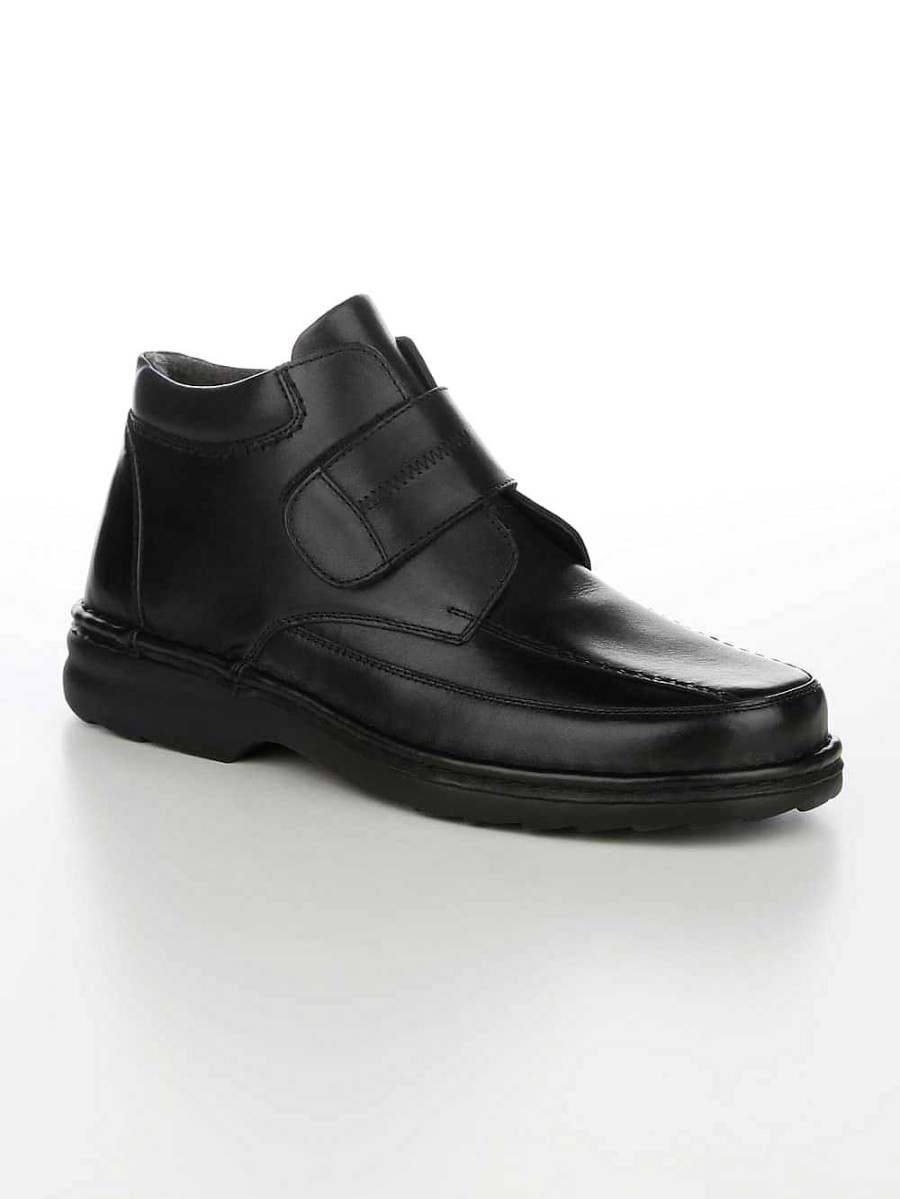 Men'S Shoes Vamos | Ankle Boots With Practical Velcro Fastener