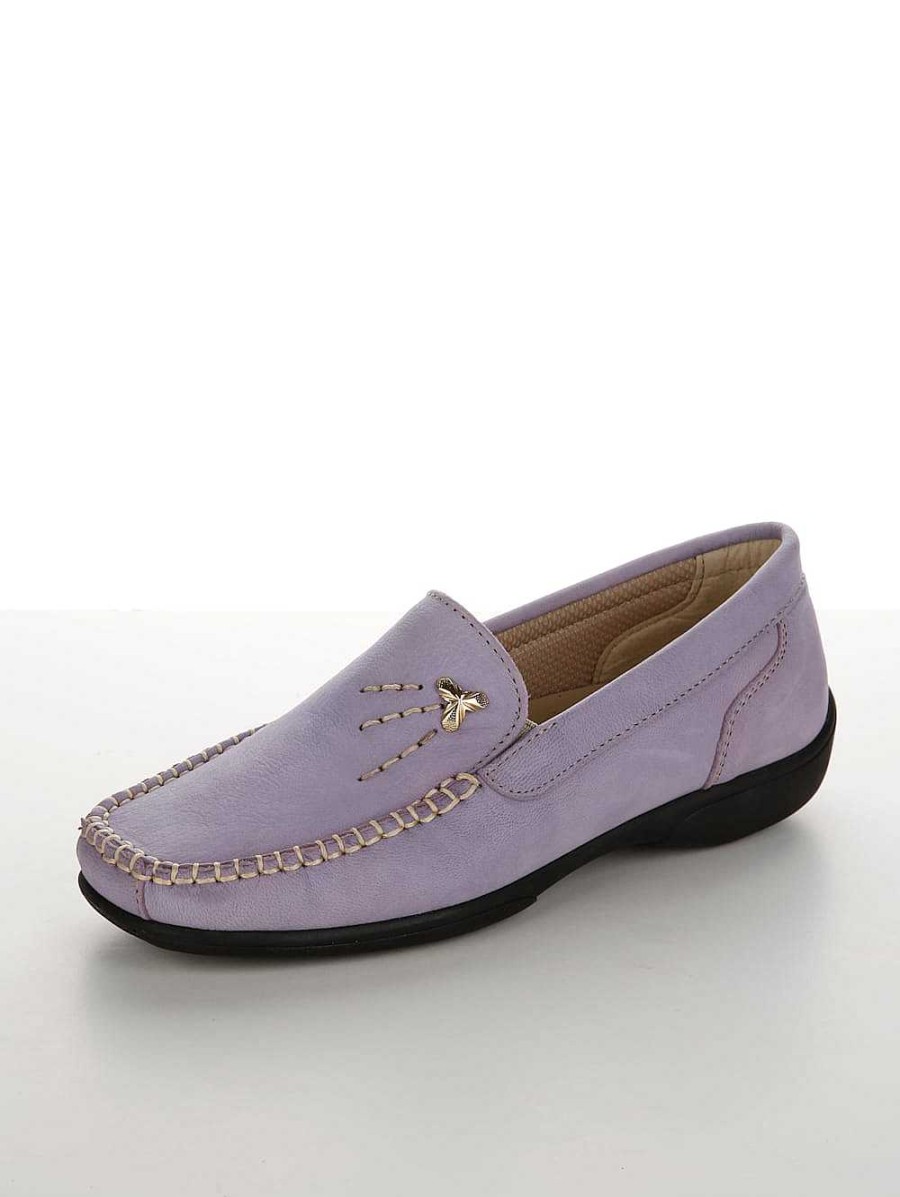 Women'S Shoes Vamos | Moccasins In A Summery Design