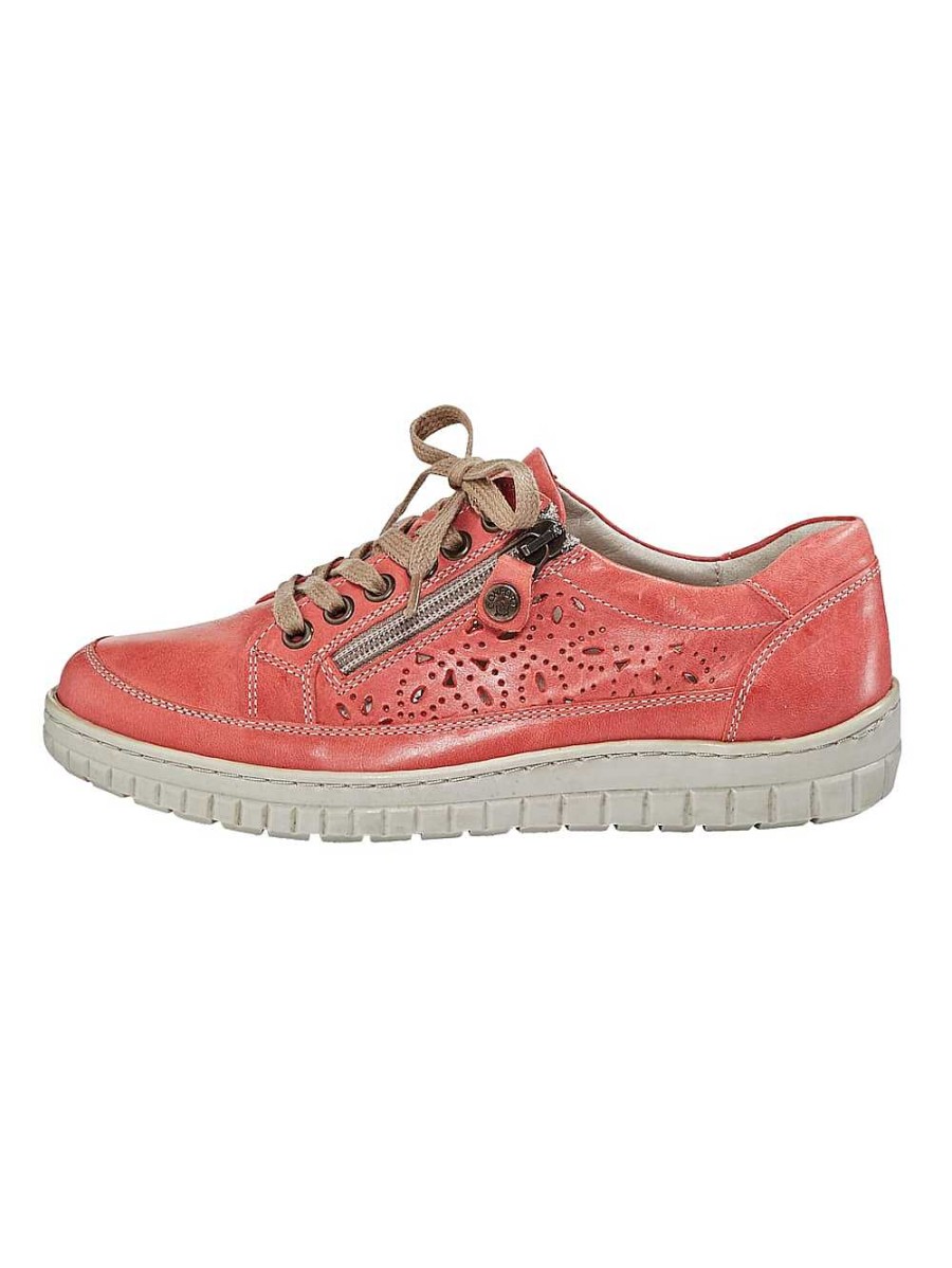 Women'S Shoes Vamos | Lace-Up Shoe With Side Zip