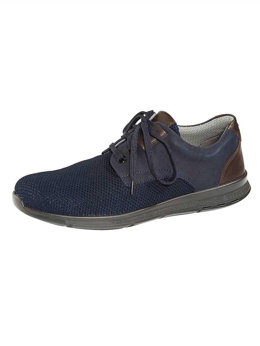 Men'S Shoes Vamos | Lace-Up Shoe With Superstretch Textile